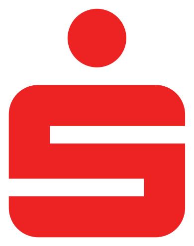 Rotes Logo mit stilisiertem „S“ und einem Punkt darüber, auf weißem Hintergrund.