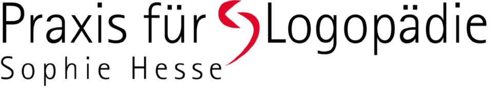 Logo der Praxis für Logopädie Sophie Hesse mit stilisierter Schrift und rotem S.
